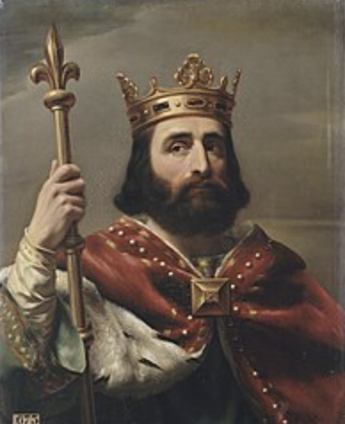 “My favourite has always been "Pepin the Short". He was the father of Charlemagne, and, first of the Carolingian kings, but is remembered as being short.”